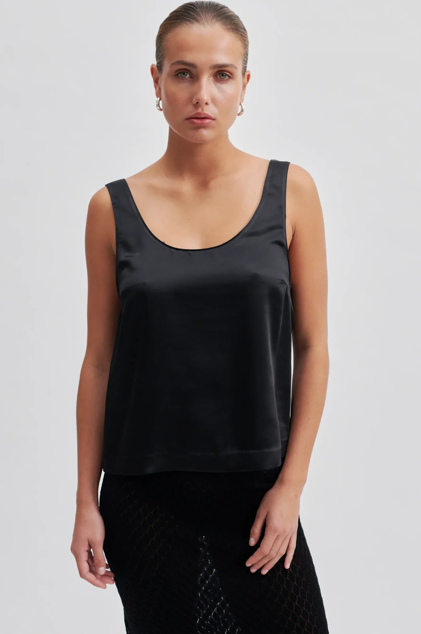 Outlet Second Female Odile top, black