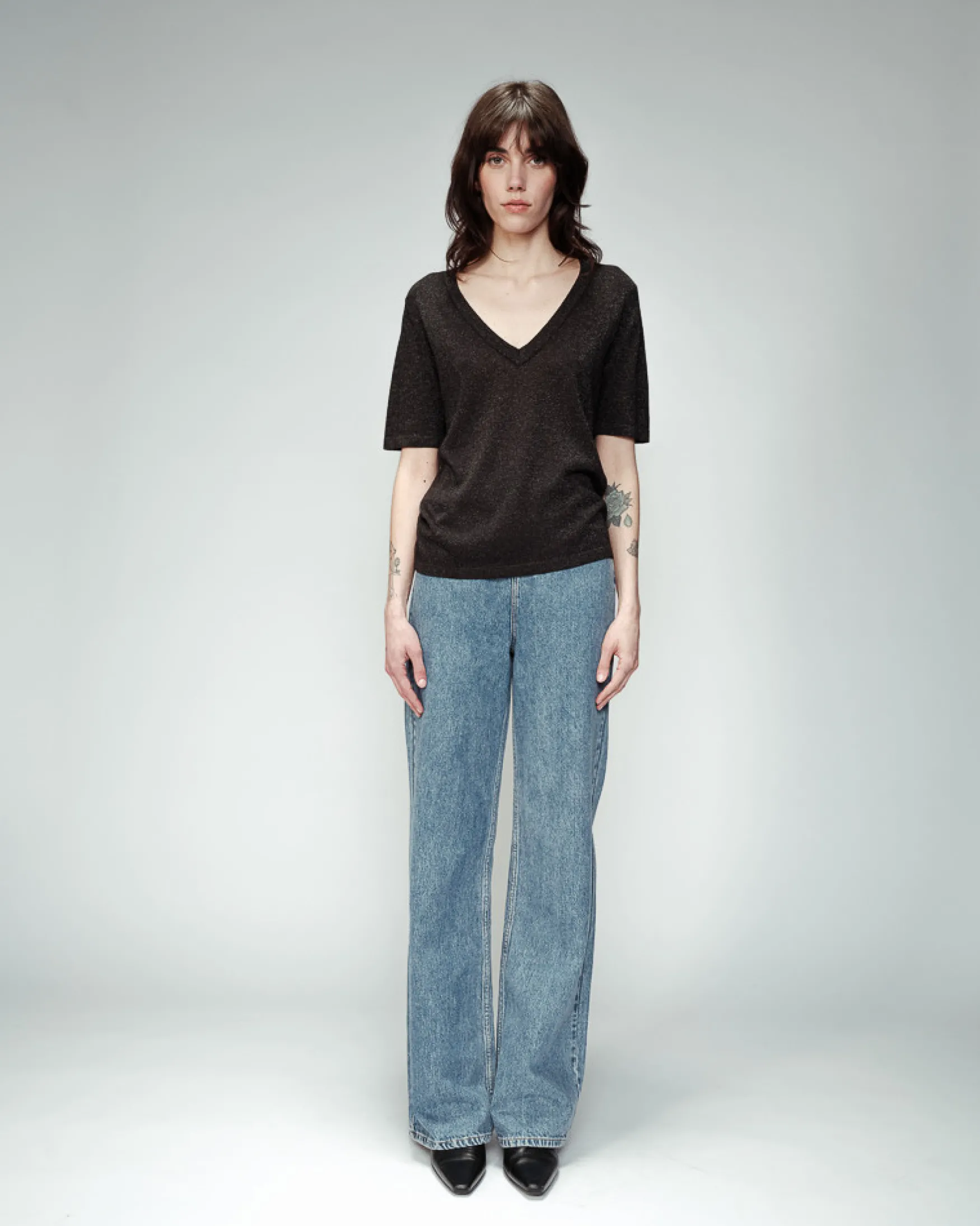 Online Grace & Mila Omalia t-shirt, noir