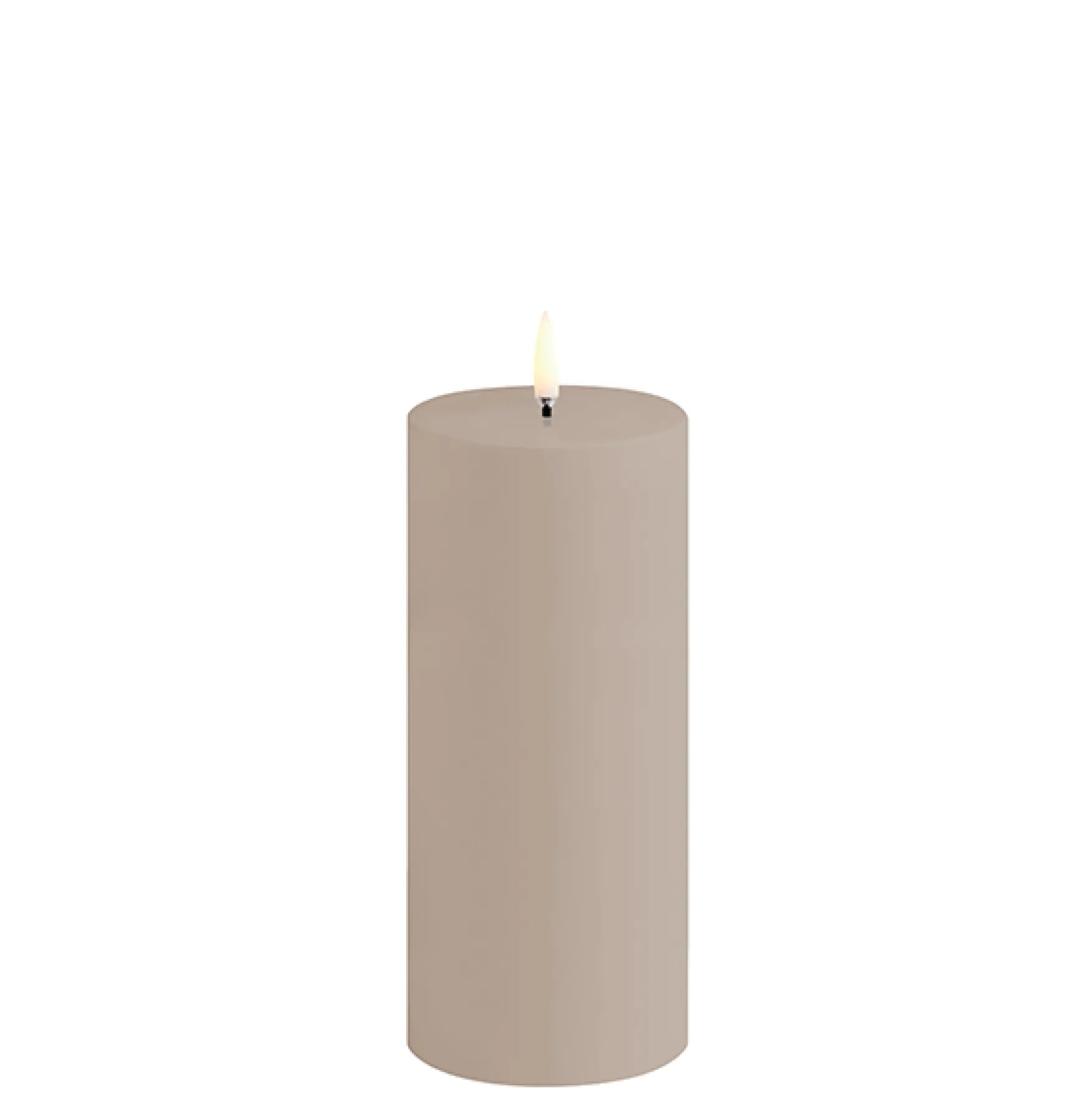 Outlet Uyuni Lighting Outdoor led candle 17,8cm, sandstone