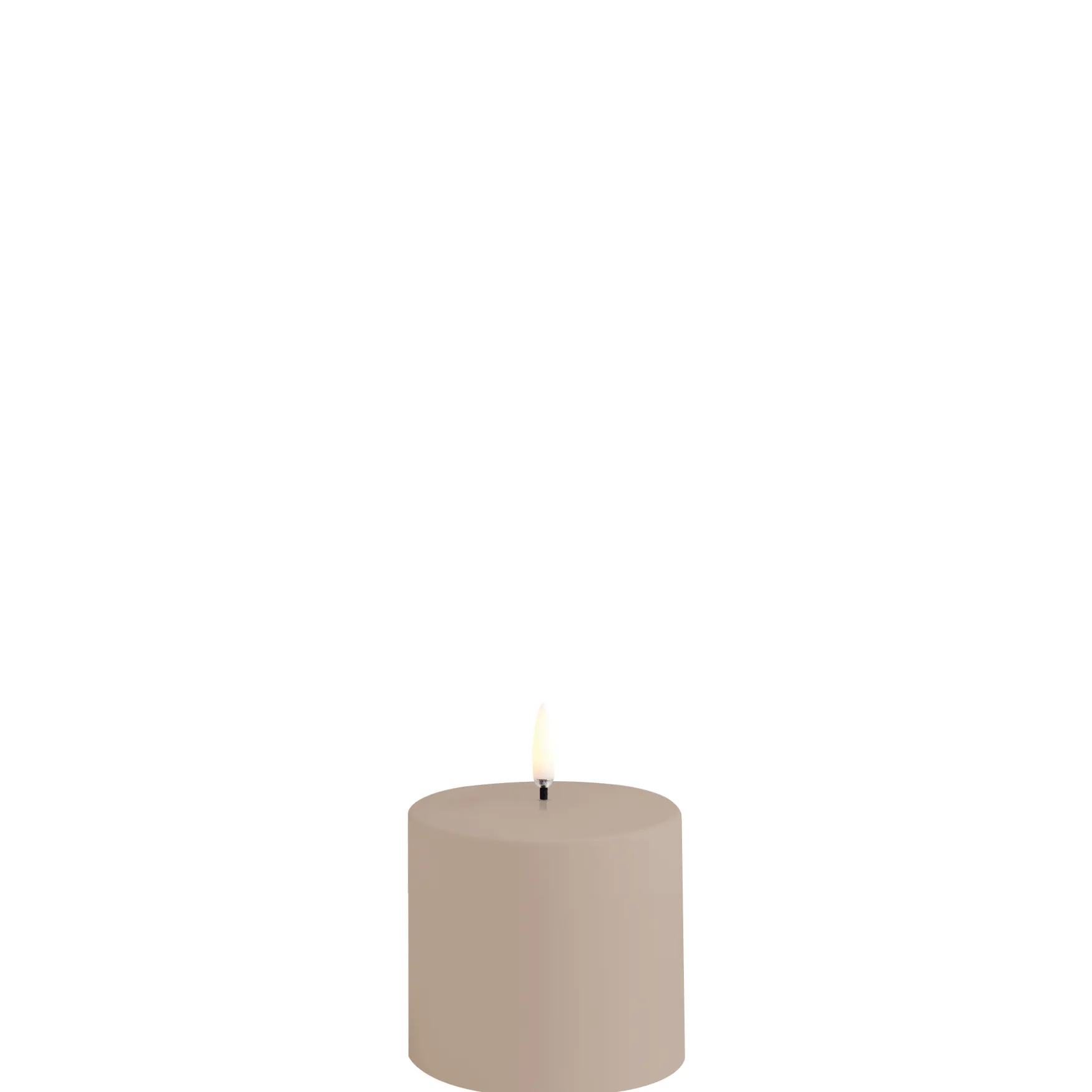 Fashion Uyuni Lighting Outdoor led candle 7,8cm, sandstone