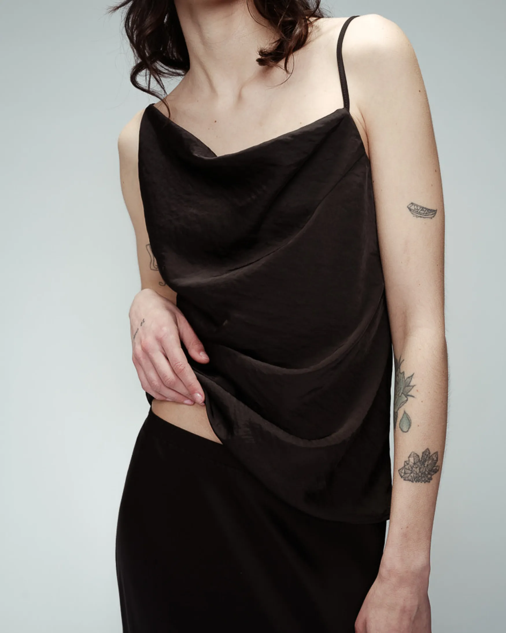 Best Grace & Mila Owen top, noir