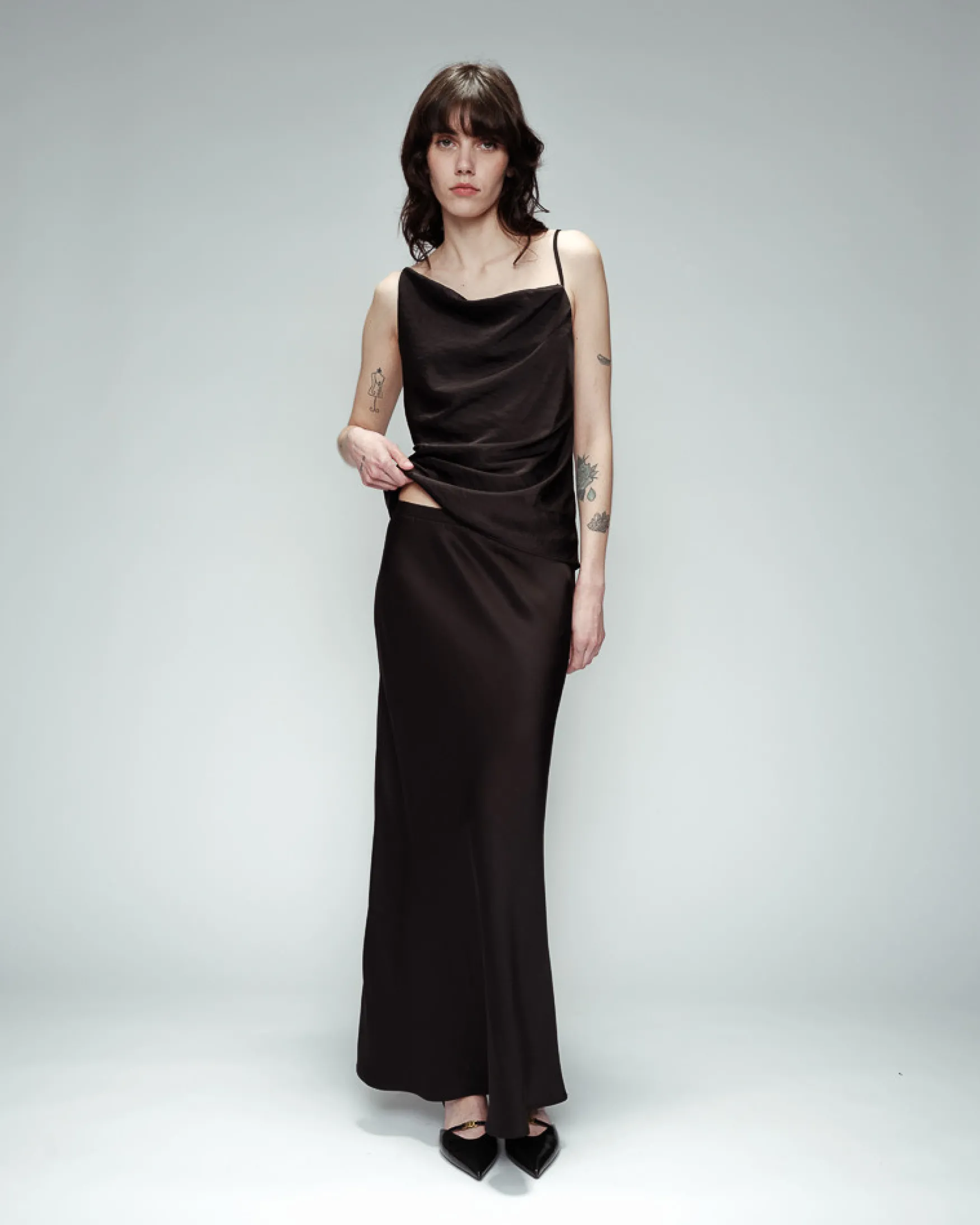 Best Grace & Mila Owen top, noir