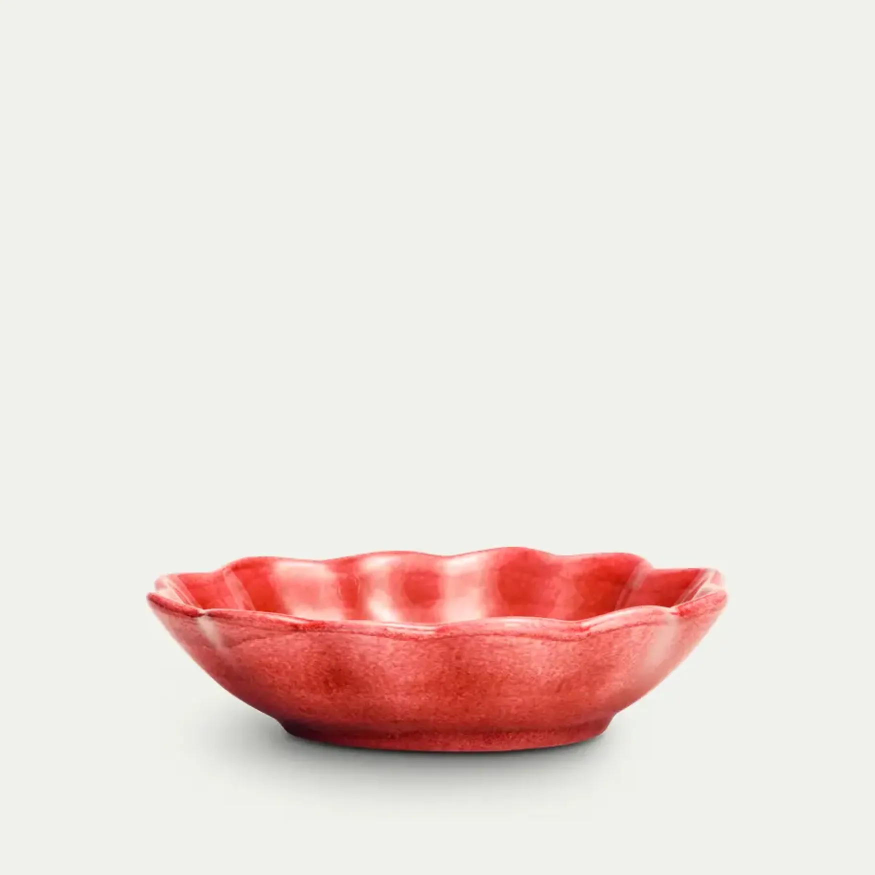New Mateus Collection Oyster bowl 18x16, red