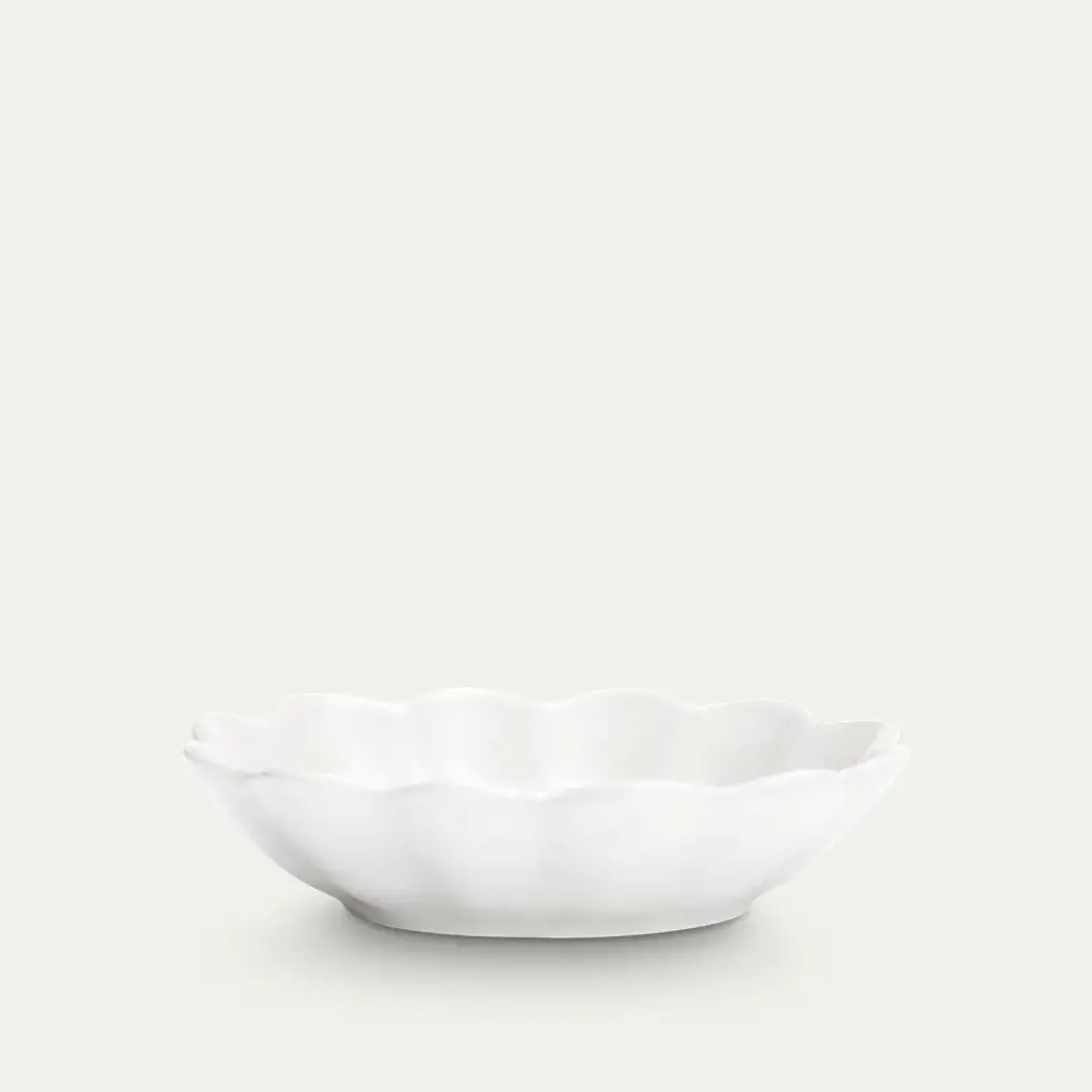 Outlet Mateus Collection Oyster bowl 18x16cm, white