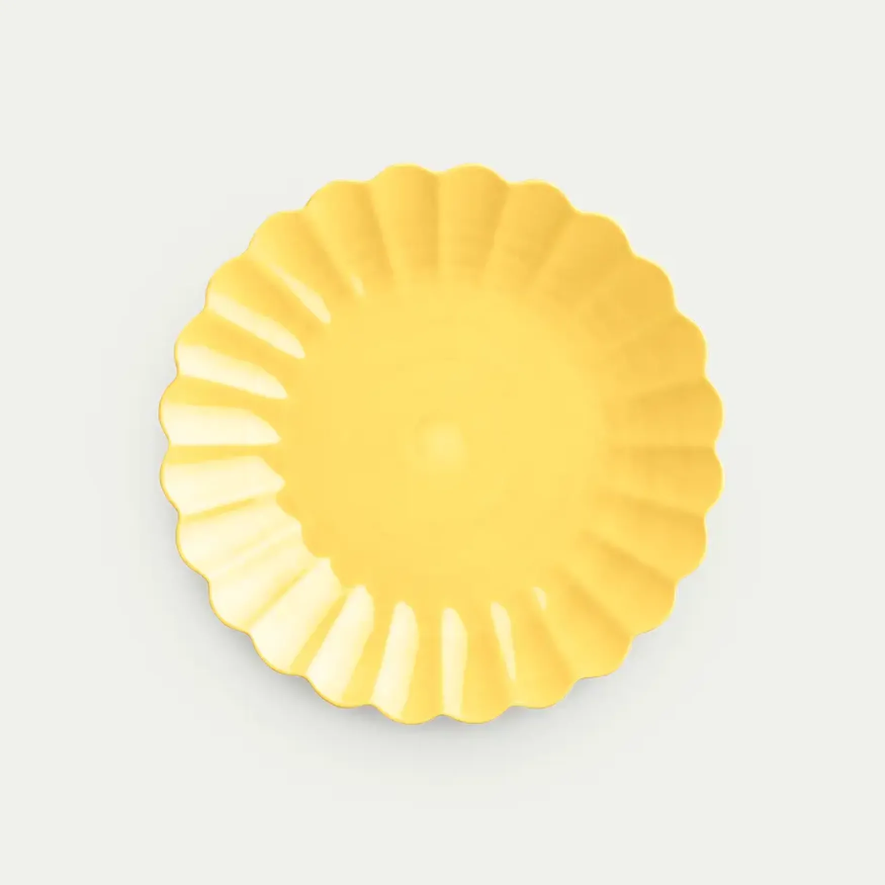 Fashion Mateus Collection Oyster plate 28cm, yellow