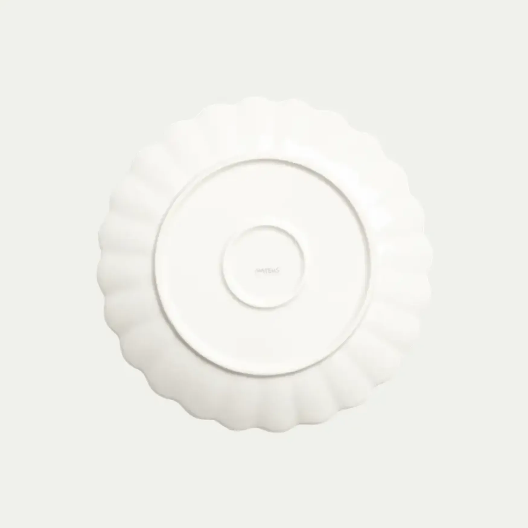 Fashion Mateus Collection Oyster plate 28cm, yellow