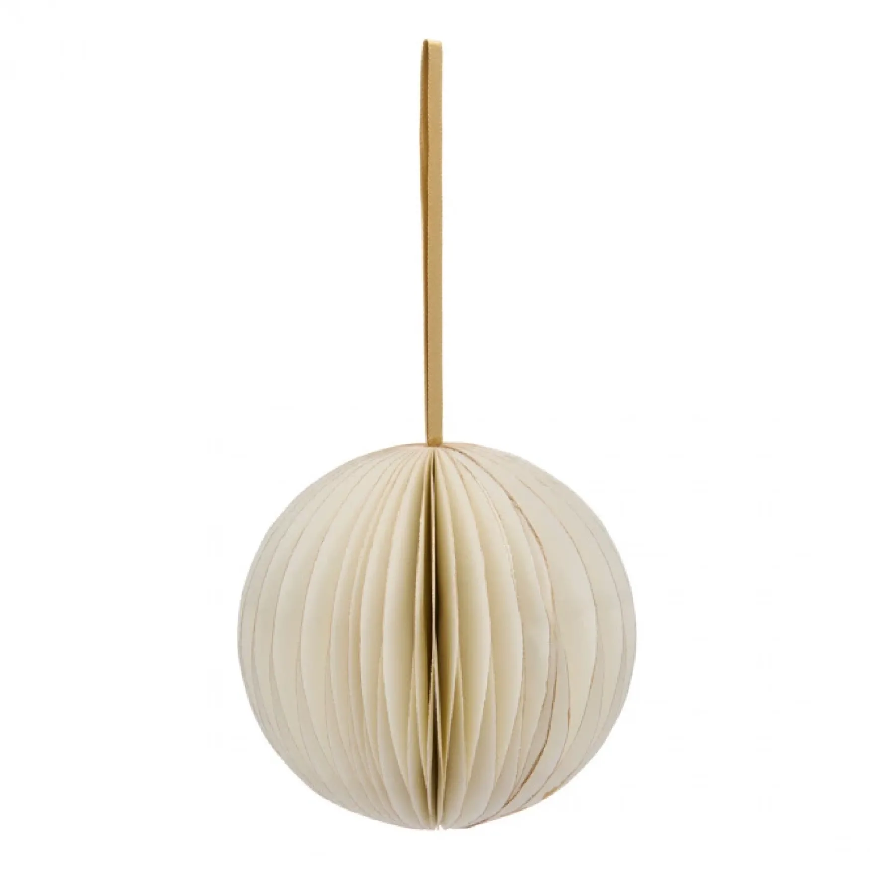 Fashion Rivièra Maison Paper honeycomb Christmas ornament dia 12
