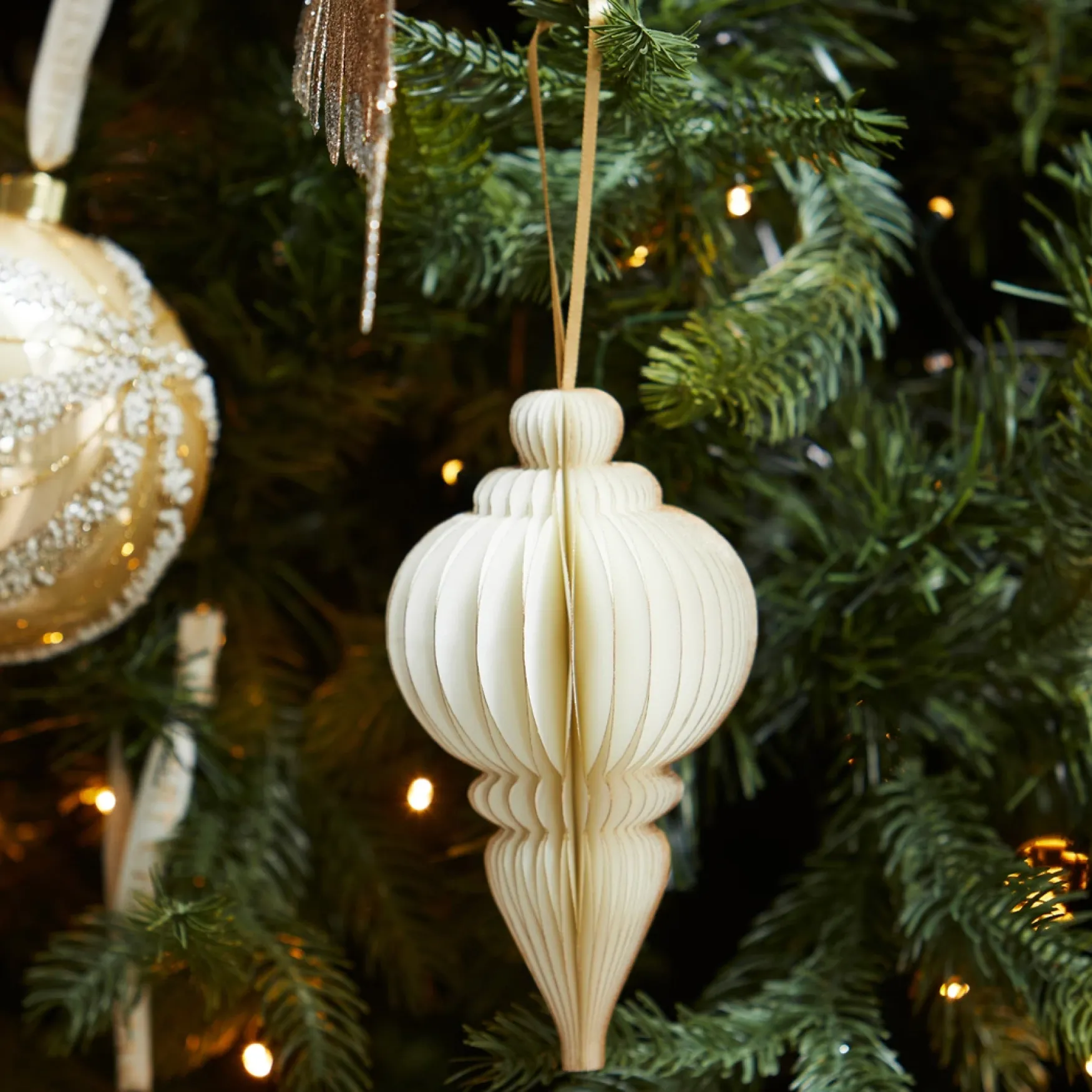 Clearance Rivièra Maison Paper honeycomb Christmas ornament