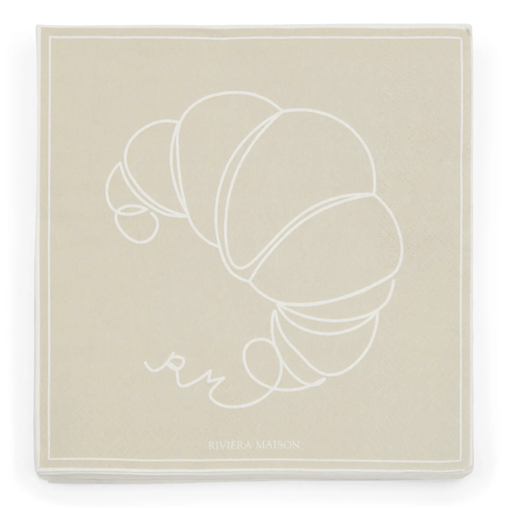 Discount Rivièra Maison Paper napkin le croissant