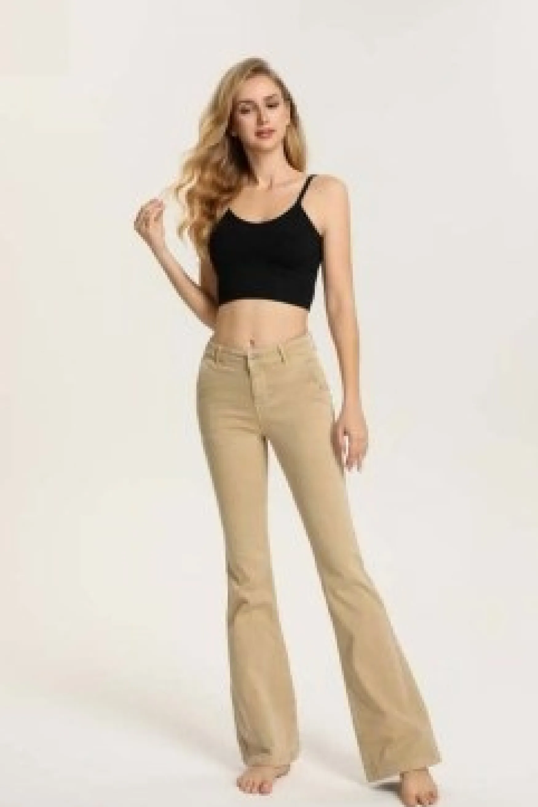 piro_jeans_flare_black_2.webp Fashion Piro Jeans flare, black