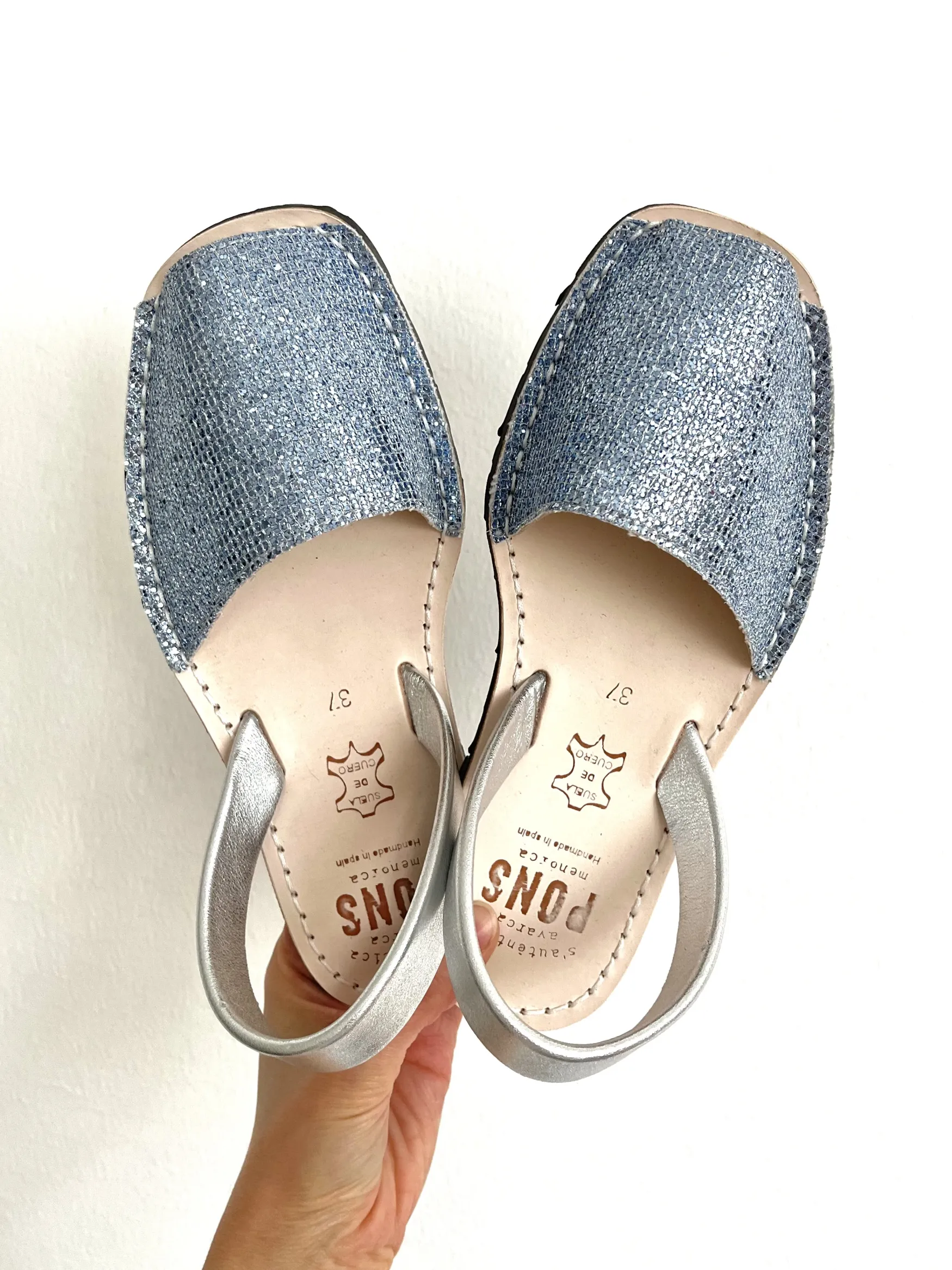 Hot Pons Avarca Pons glitter arizona, plata
