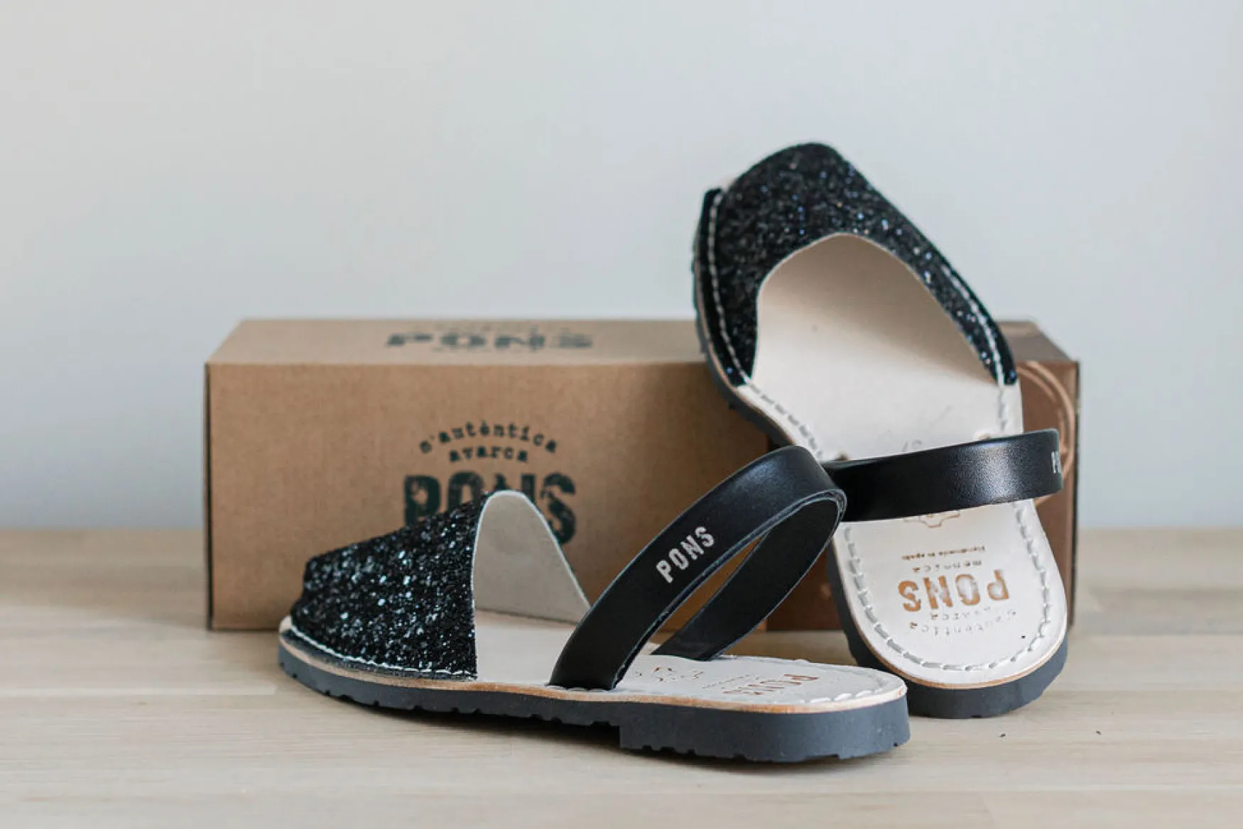 Fashion Pons Avarca Pons glitter, champagne