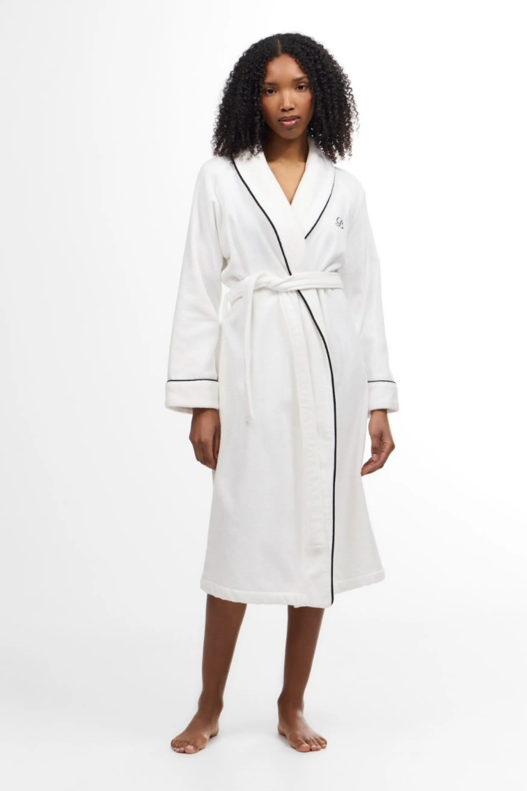 Best Balmuir Portofino robe, white