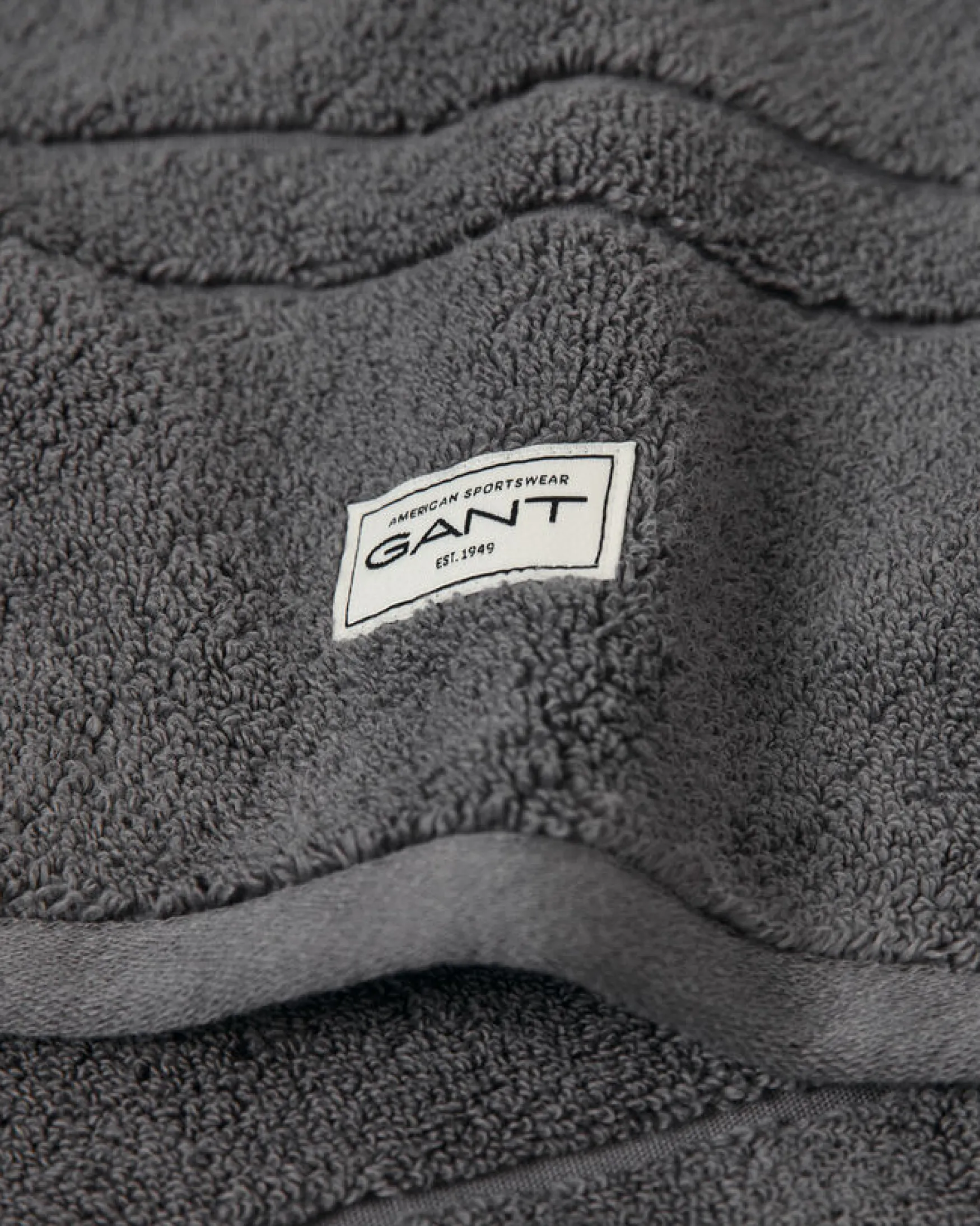 Hot Gant Home Premium towel 70x140, anchor grey