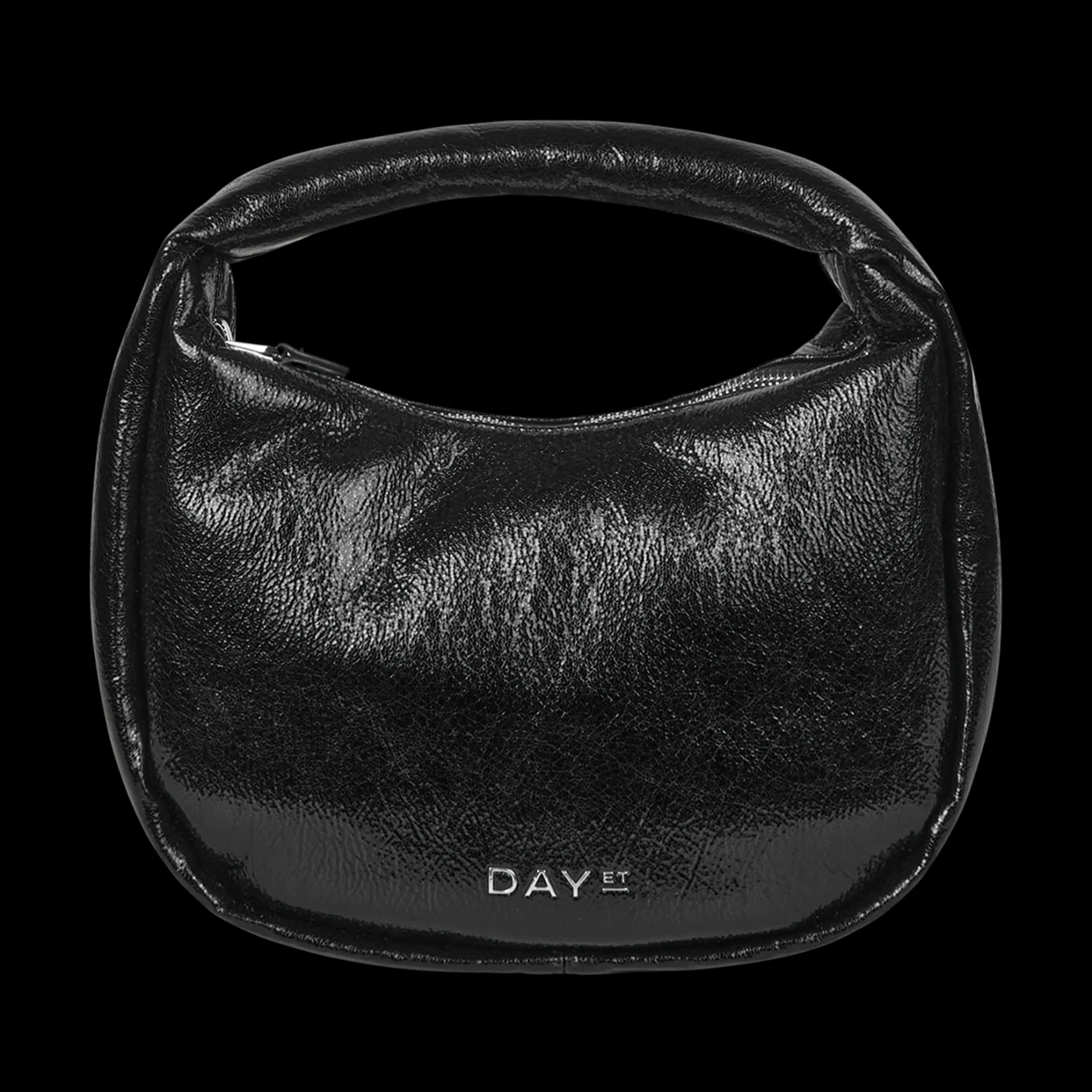 Fashion Day Et Re-crackly baguette, black