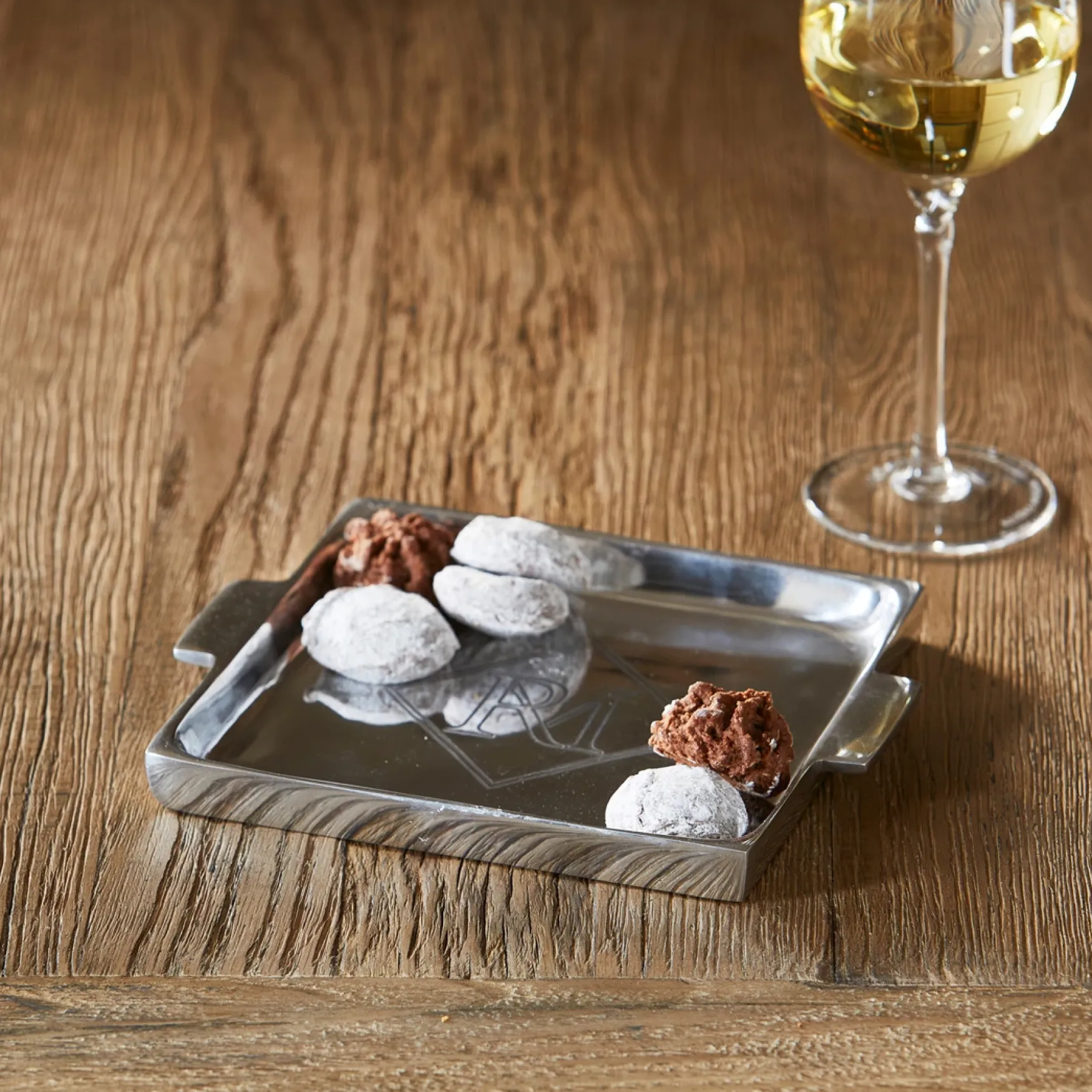 Hot Rivièra Maison RM monogram mini tray 21x18
