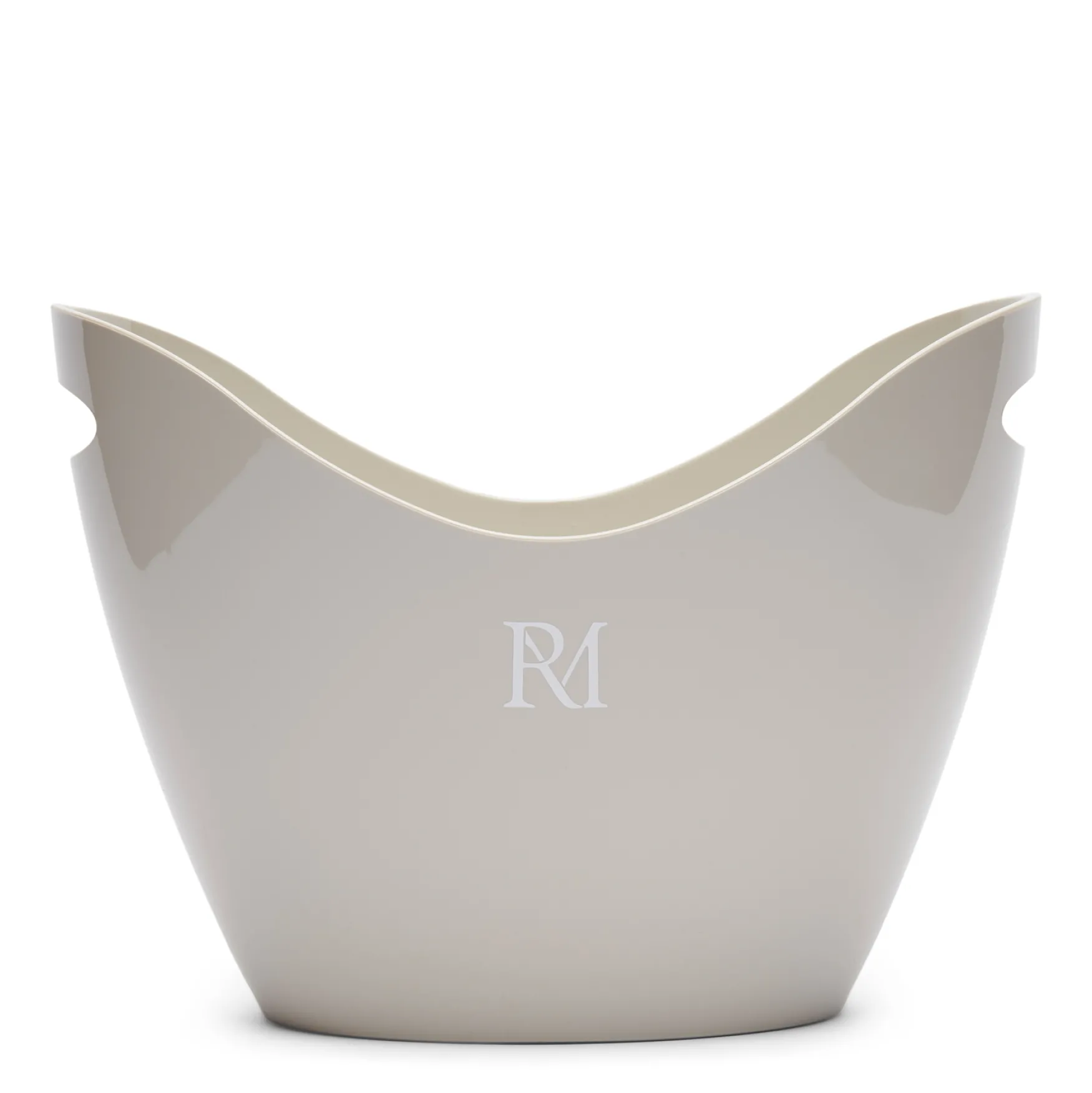 Hot Rivièra Maison RM monogram outdoor wine cooler, flax