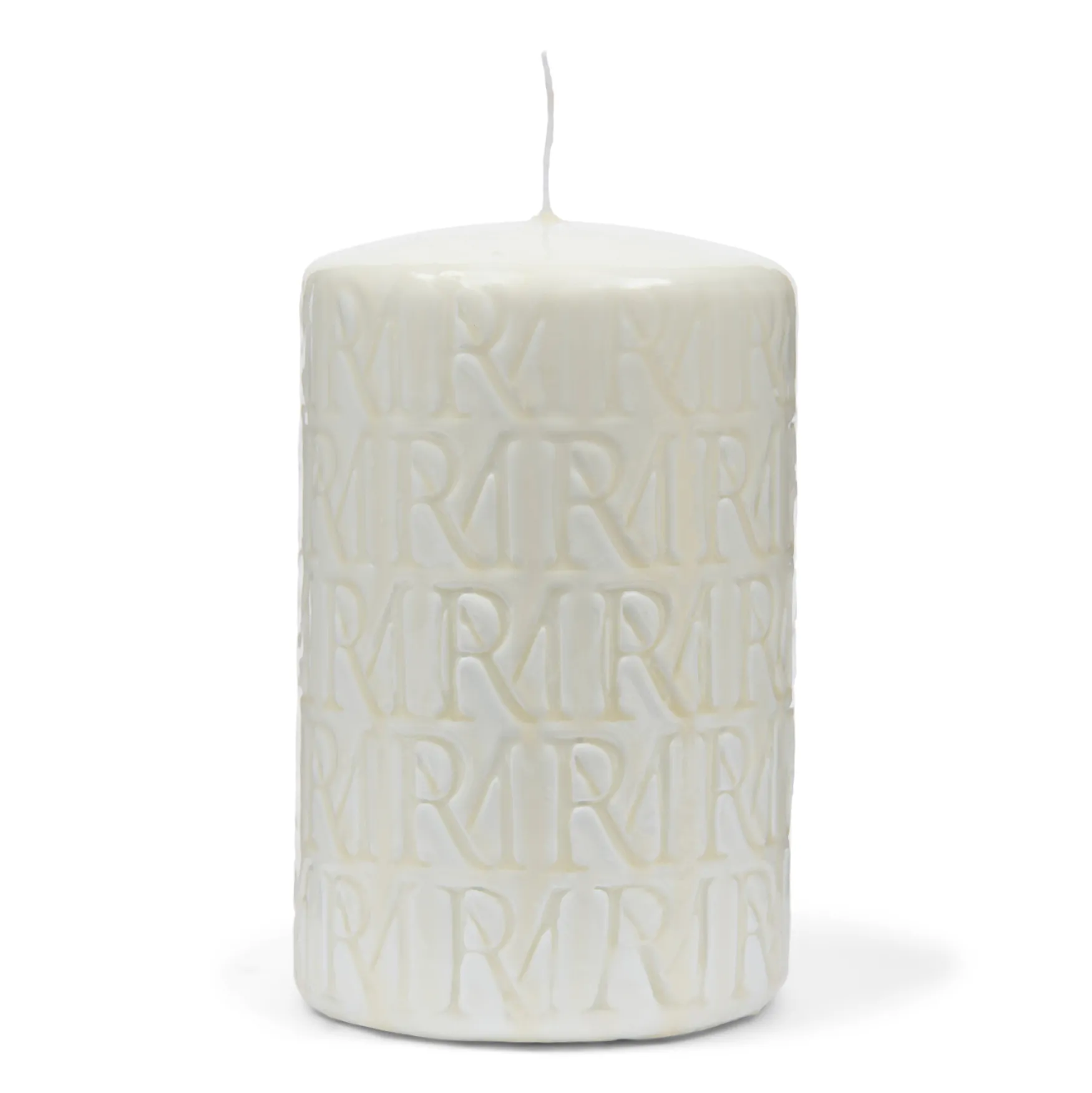 Online Rivièra Maison RM monogram pillar candle 9,5x15, white