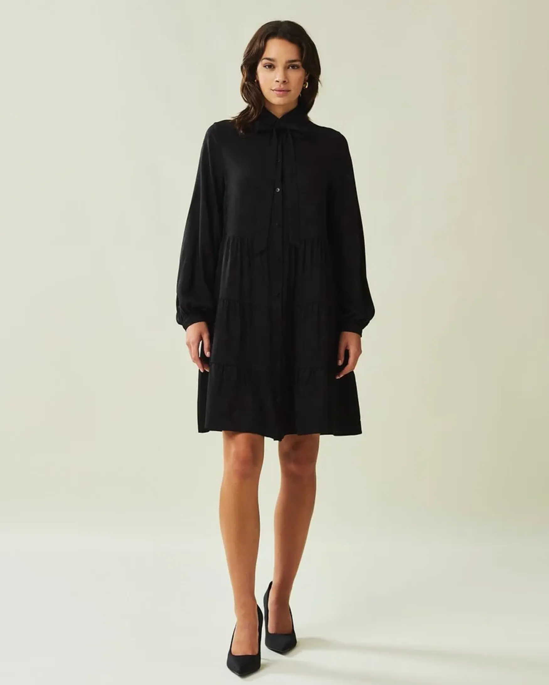 Clearance Lexington Company Rosalie jacquard dress, black
