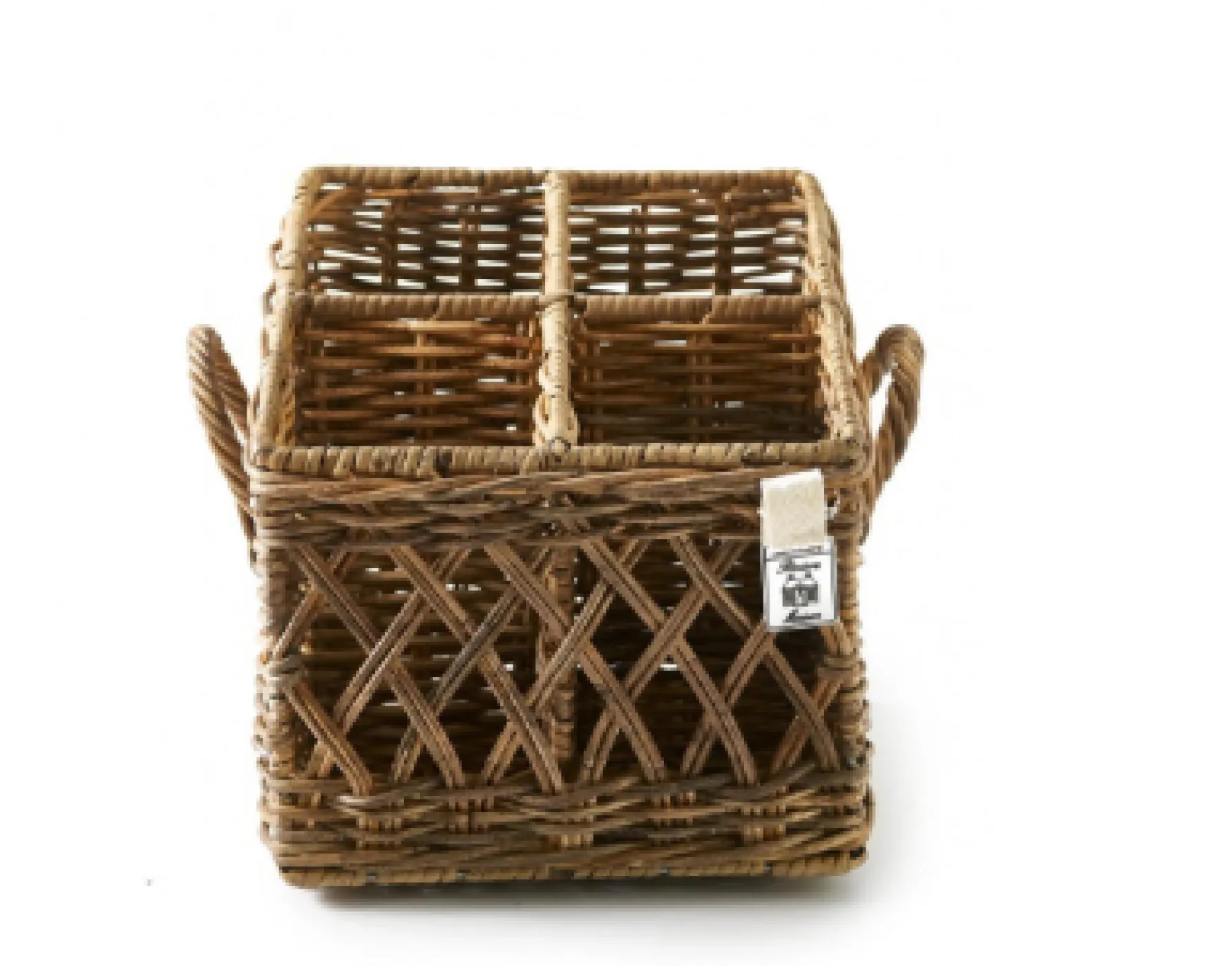 Clearance Rivièra Maison Rustic rattan couvert basket