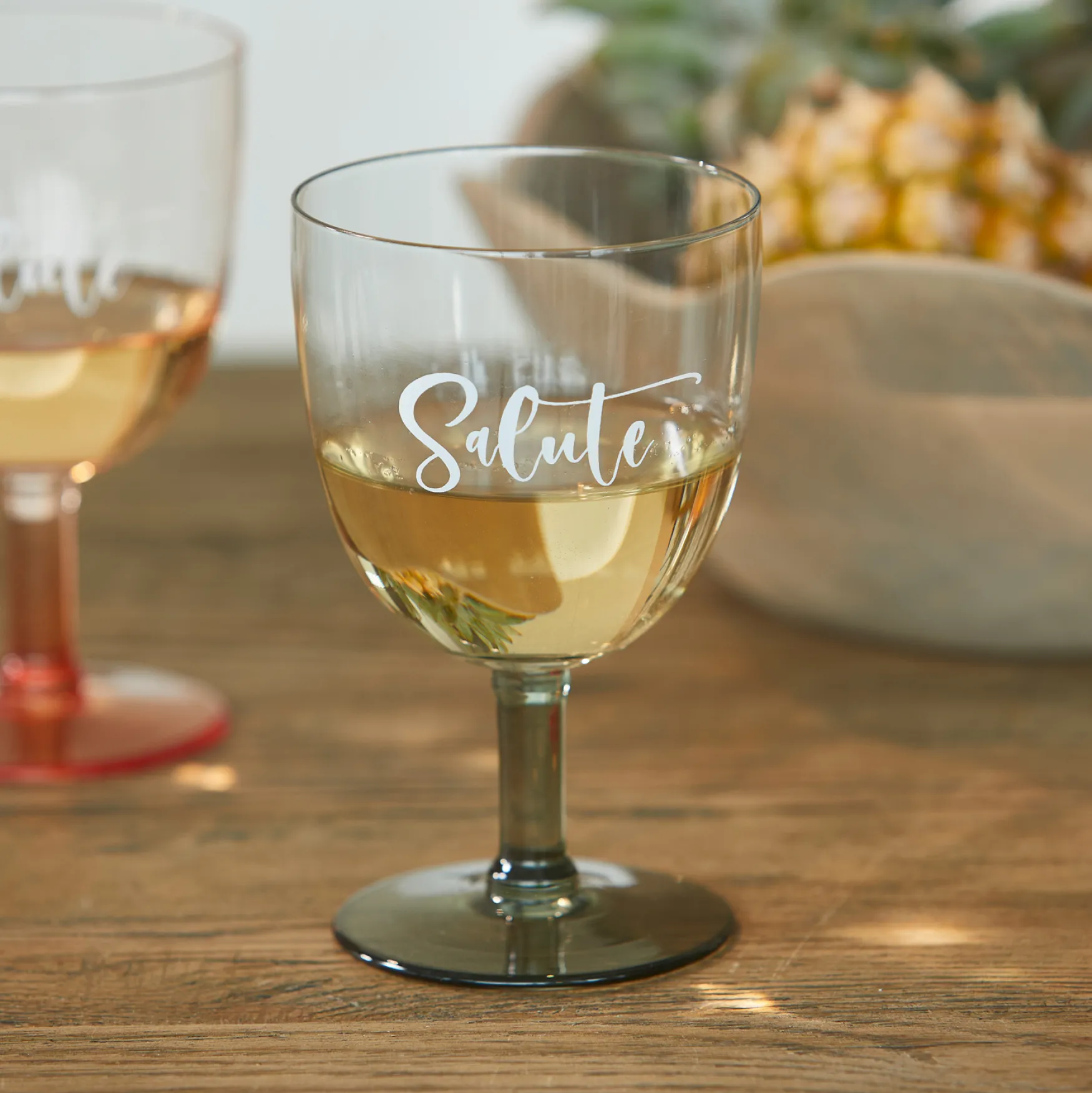 Best Rivièra Maison Salute wine glass, green