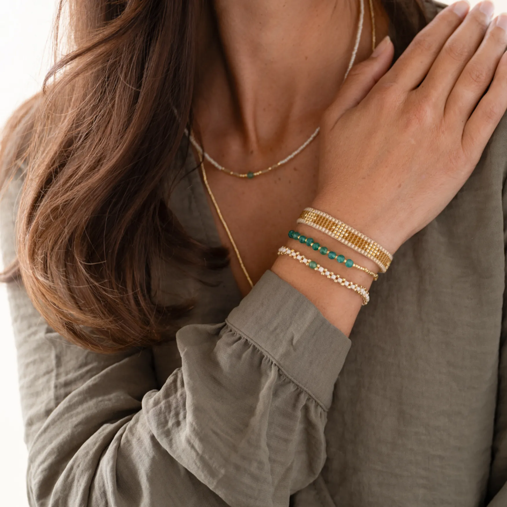 Best A Beautiful Story Seaside aventurine bracelet