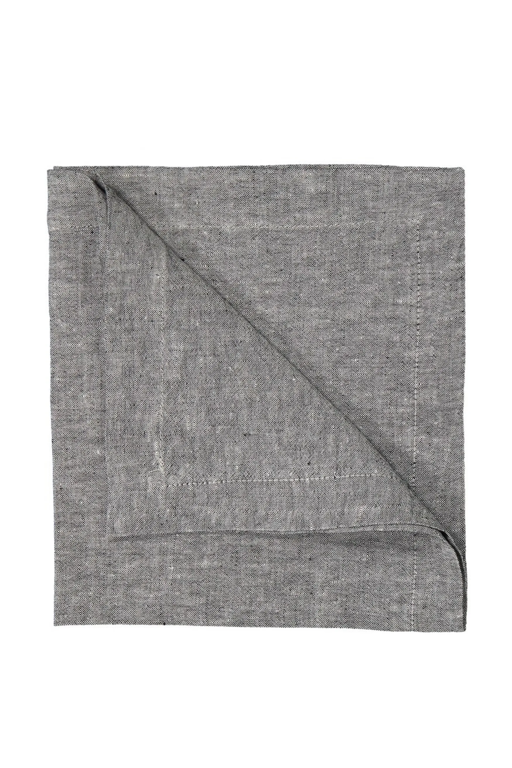Discount Balmuir Sisilia linen napkin, dark grey melange