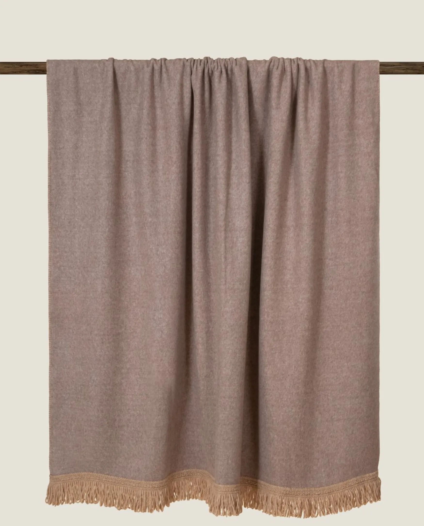 Sale Frati Home Soft bamboo throw 160x200, turtledove