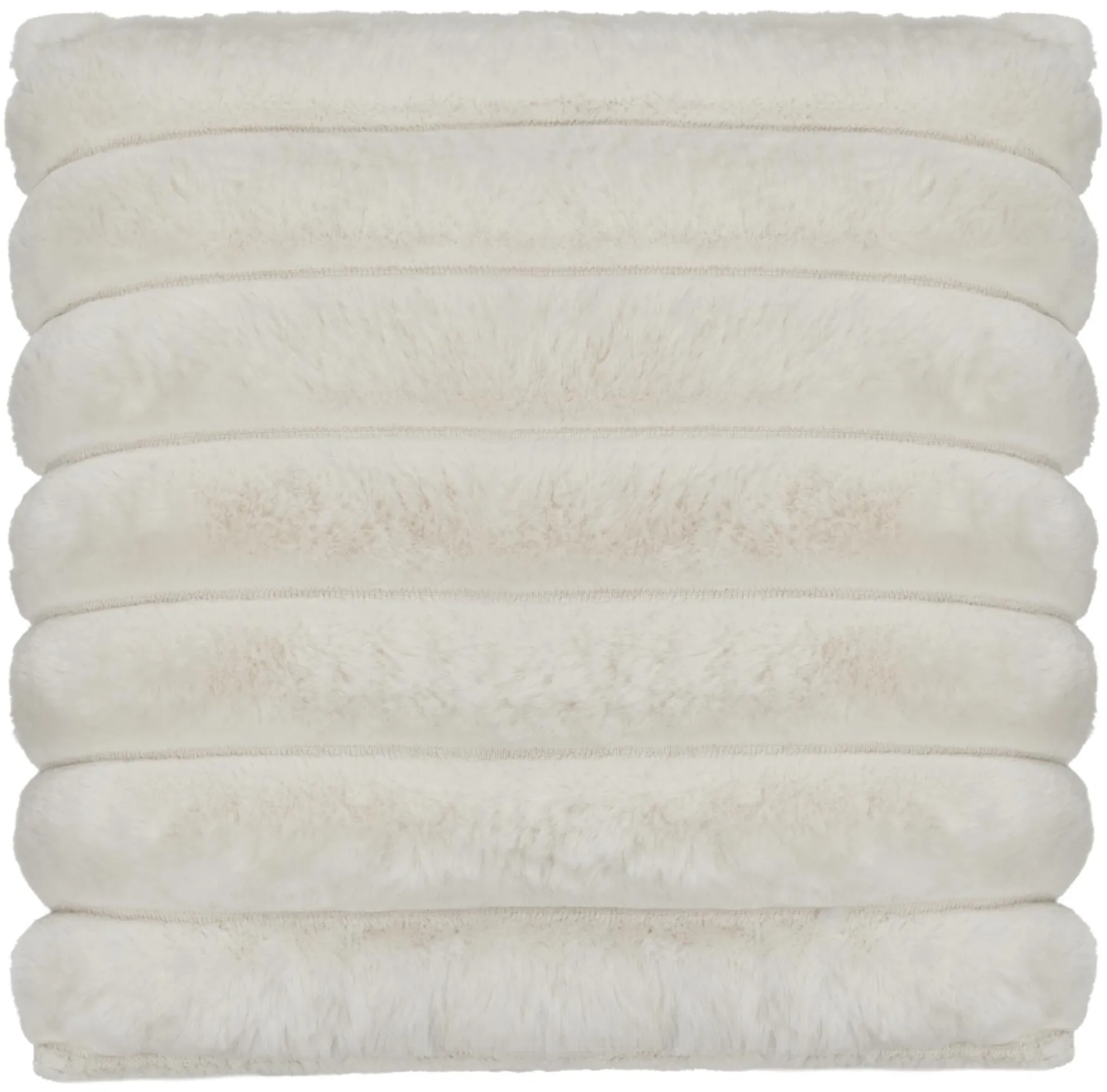 Online Skinnwille Striped wave pillow 45x45, ivory