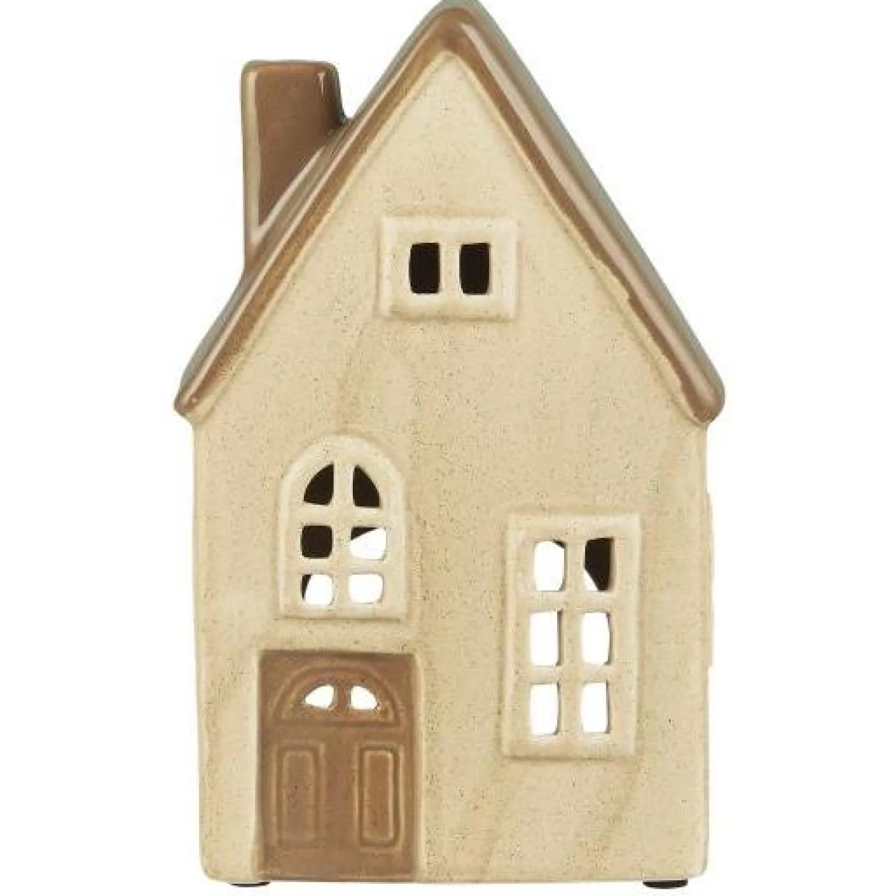 Outlet Ib Laursen Talolyhty 19cm, matt beige