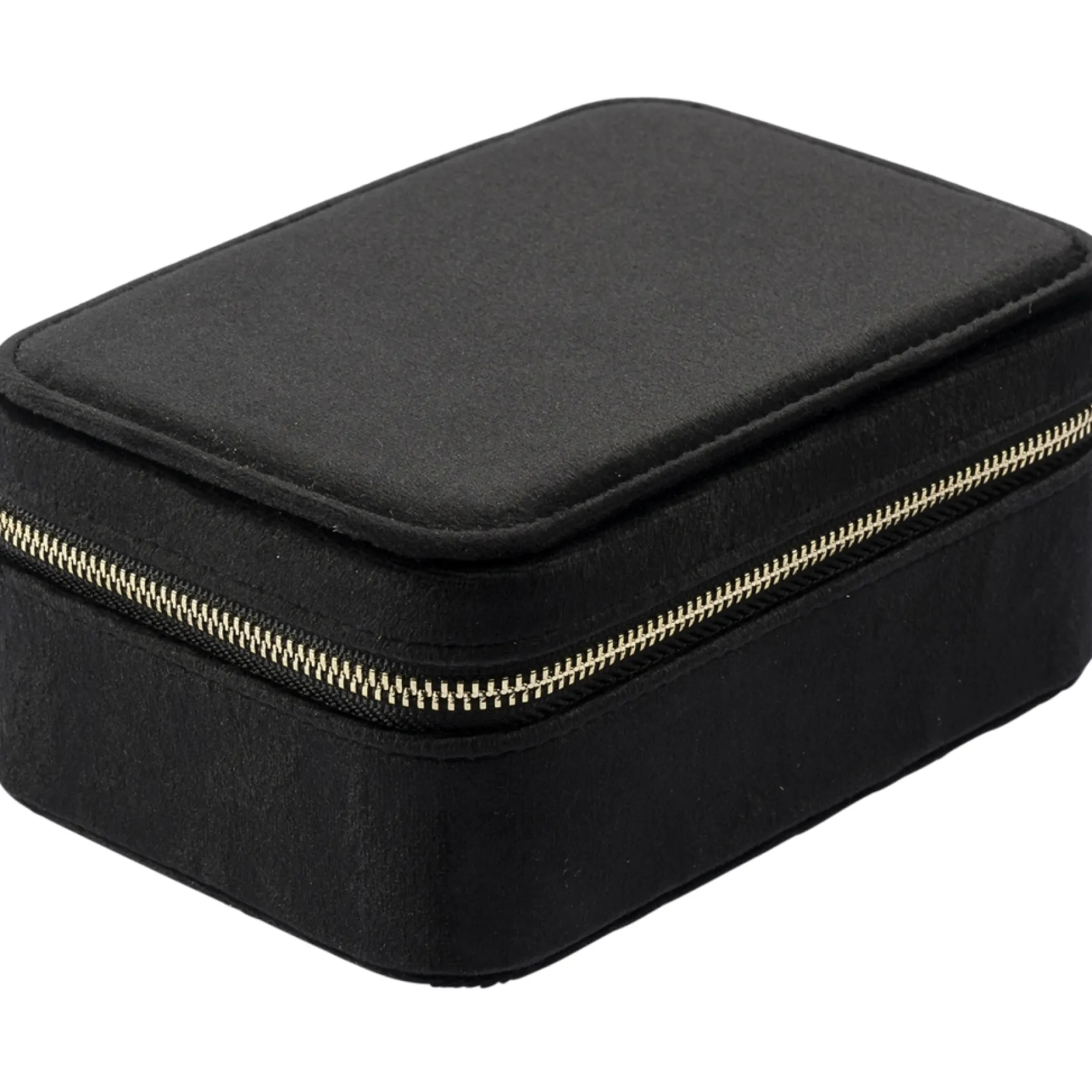 Outlet DARK department Velvet jewellery box, black