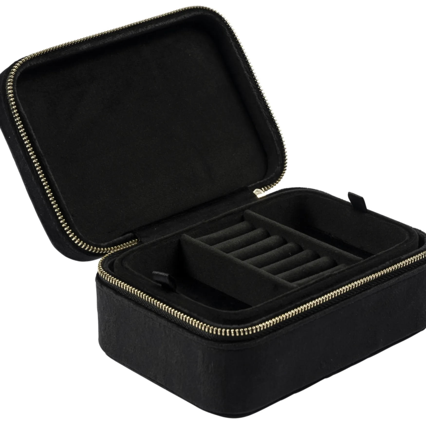 Outlet DARK department Velvet jewellery box, black