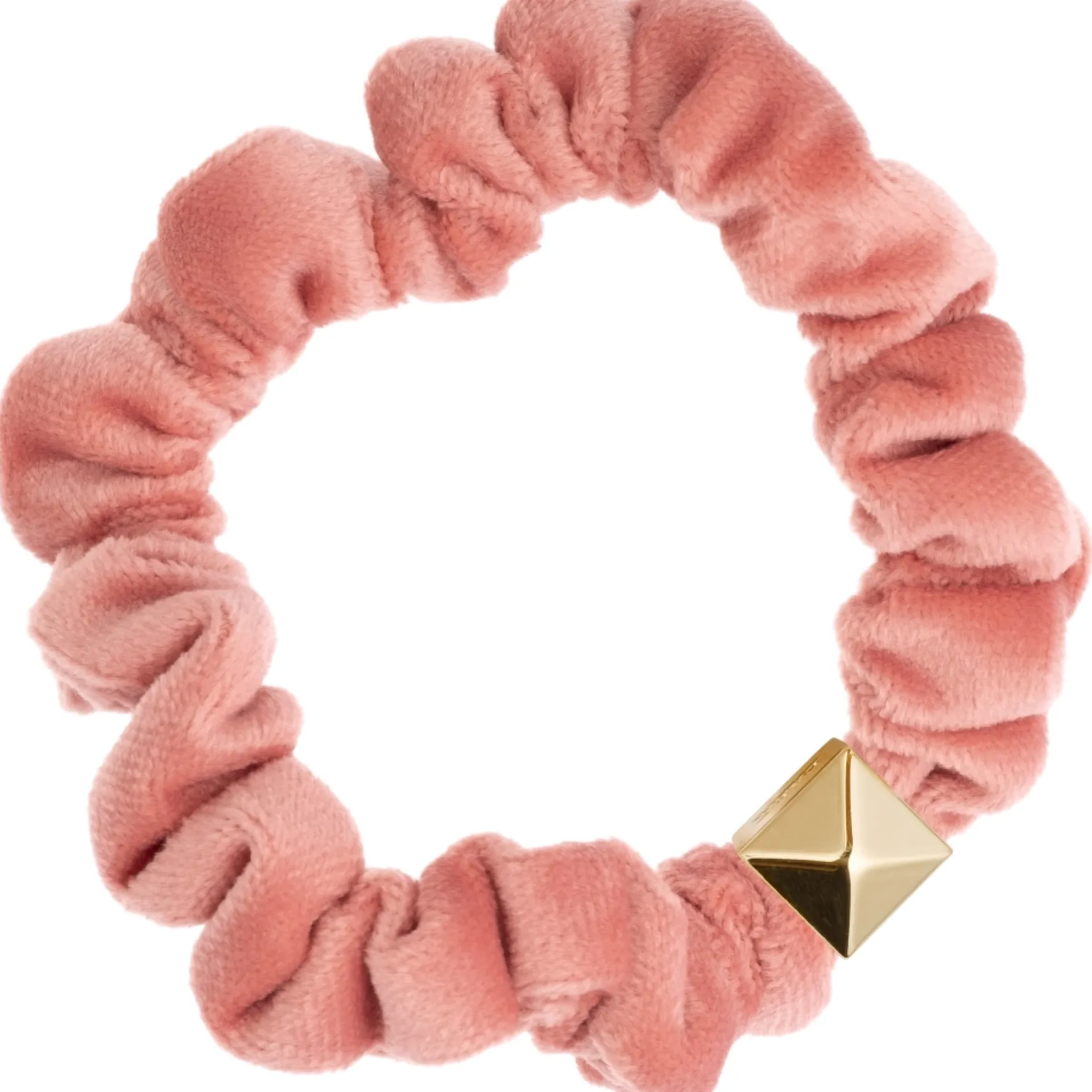 Outlet DARK department Velvet mini scrunchie, blossom