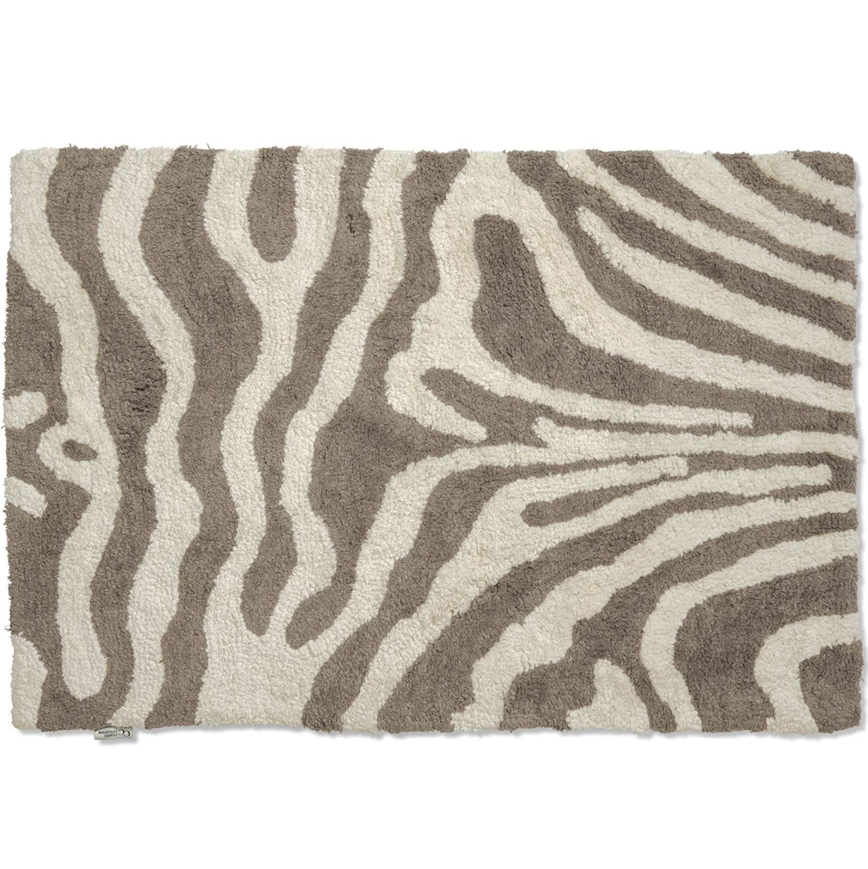 New Classic Collection Zebra 60x90, taupe/white