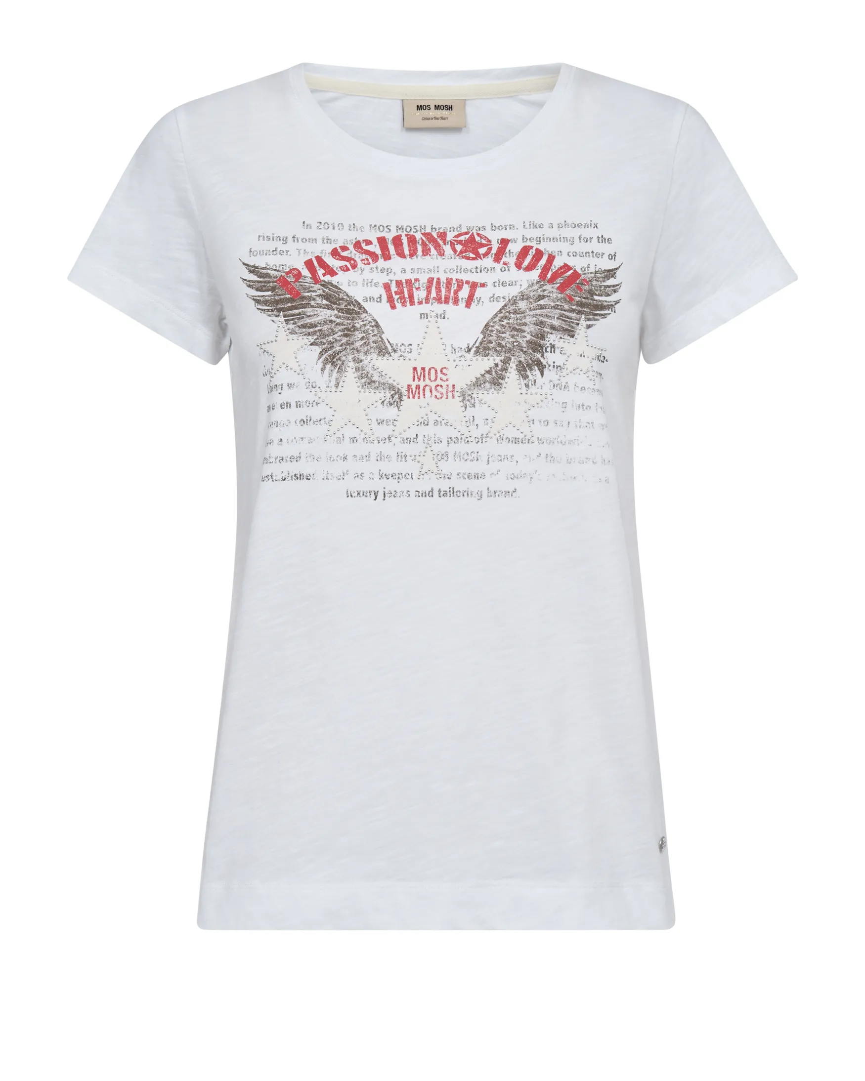 Sale Mos Mosh Zibby tee, white